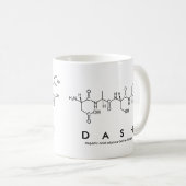 Dash nom de peptide mug (Devant droit)