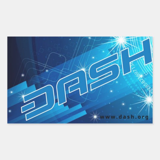 Dash Sticker A206 (Voorkant)
