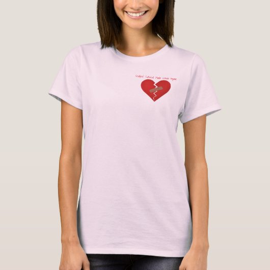 Dashboard Confessional Scalpel T-shirt (Voorkant)