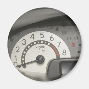 Dashboard van auto magneet