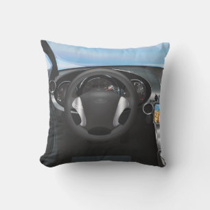 Dashboard van sportauto kussen