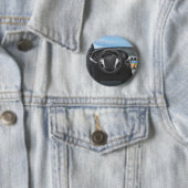 Dashboard van sportauto ronde button 5,7 cm (In situ)