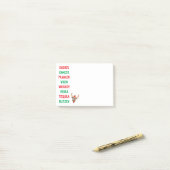 Dashe Dancer Post-it® Notes (Op bureau)