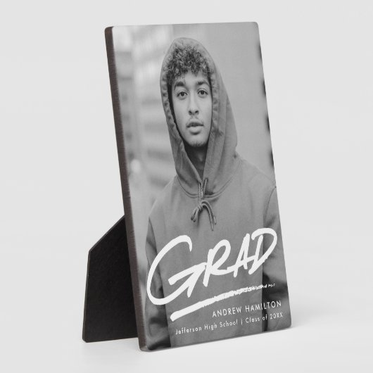 Dashed Afstuderen Foto Fotoplaat (Zijkant)