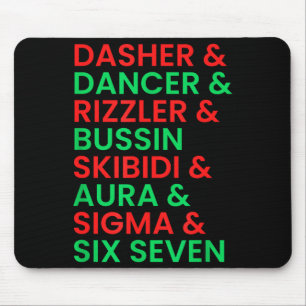 Dasher Dancer Prancer & Rizzler 67 Grappige Ki Muismat