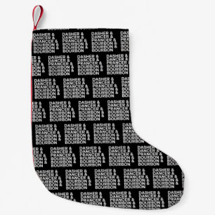 Dasher Dancer Prancer & Bourbon Kerstvakantie Kleine Kerstsok