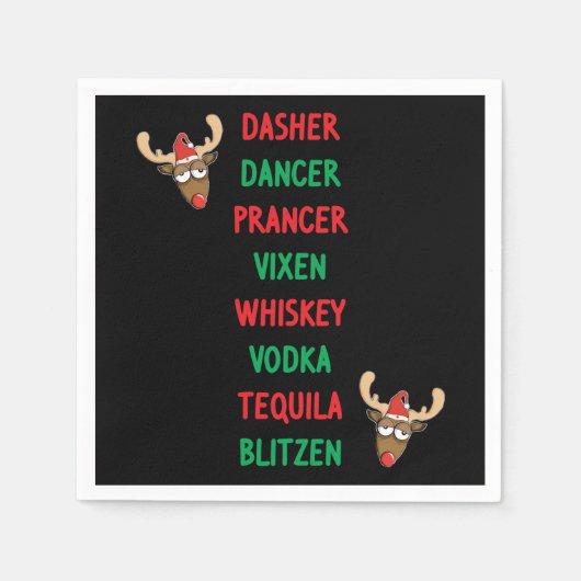 Dasher Dancer Servet (Voorkant)