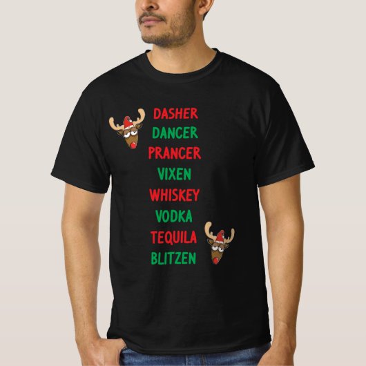 Dasher Dancer T-shirt (Voorkant)