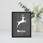 Dasher Feestdagenkaart (Staand voorkant)