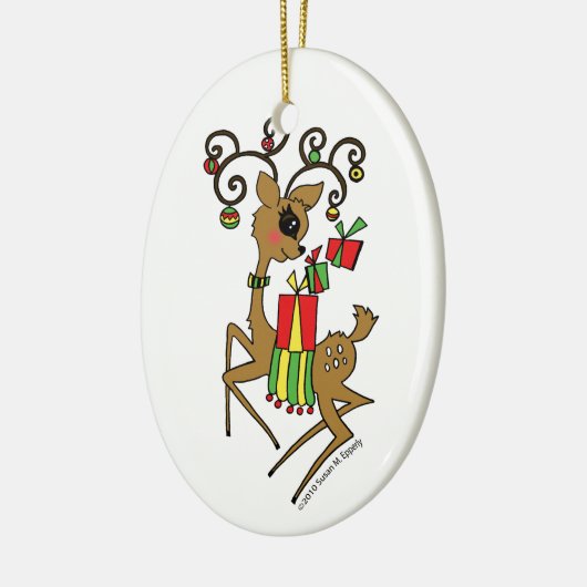 Dasher Keramisch Ornament (Links)