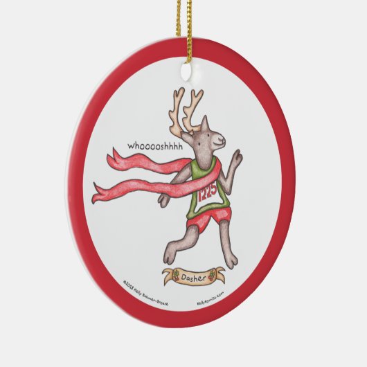 Dasher Ornament (Rechts)