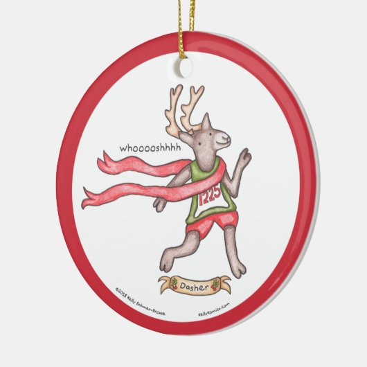 Dasher Ornament (Links)