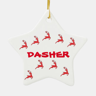 DASHER- ORNAMENT (DE RENDIEREN)