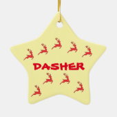 DASHER - ORNAMENT in kleuren (Achterkant)