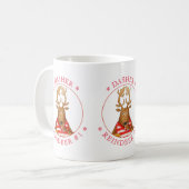 DASHER REINDEER White Mug (Devant gauche)