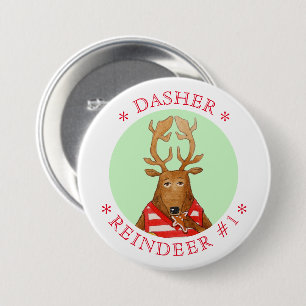 DASHER RENDIER Ronde Pin Button