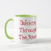 Dashing À Travers La Mug De Neige (Gauche)