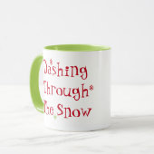 Dashing À Travers La Mug De Neige (Devant gauche)