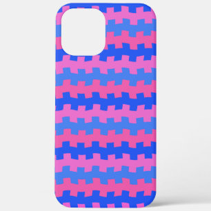 Dashing Blue en Pink Chemistry iPhone 12 Pro Max Hoesje