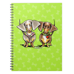 Dashing Dapped Dachshunds Notitieboek