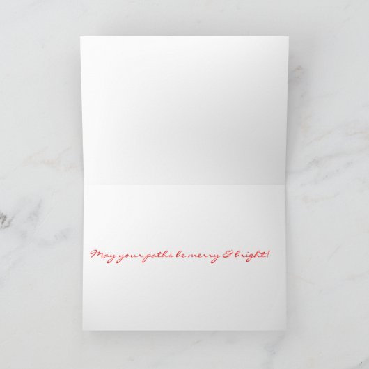 Dashing de Fab 2 kerst Kaart (Binnen)