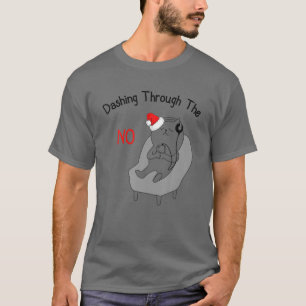 Dashing door de NO typische kat T-shirt