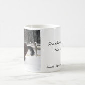 Dashing door de sneeuwMok Koffiemok (Center)