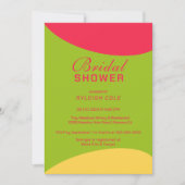 Dashing Modern Bridal Shower Kaart (Voorkant)