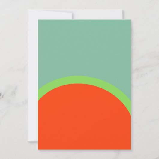 Dashing moderne douche nuptiale Invitation (Dos)