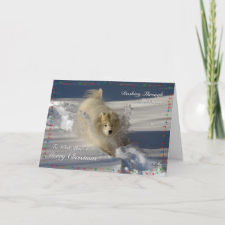 Dashing Through the Snow - Carte de Noël