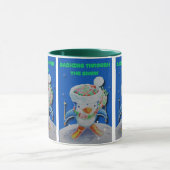 Dashing Through The Snow Children's Christmas Mug (Centre)