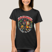 Dashing Through The Snow, Dog Christmas, Funny Chr T-shirt (Voorkant)
