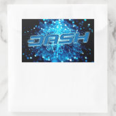 DashS ticker A249 Rechthoekige Sticker (Tas)