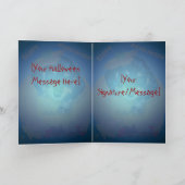 Dashund Halloween - huez la carte (Intérieur)