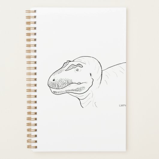 Daspletosaurus wilsoni Planner (Voorkant)