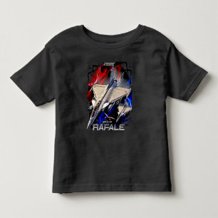 Dassault Rafale Avion de Chasse Armée de l'air Fr Kinder Shirts