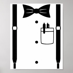 Dastringbandjes Kantoor Pak Carnavalskostuum Poster