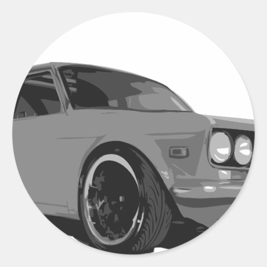 Dastun 510 ronde sticker (Voorkant)