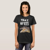 DAT BITES FUNNY ALLIGATOR T-Shirts (Voorkant volledig)