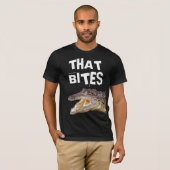 DAT BITES FUNNY ALLIGATOR T-Shirts (Voorkant volledig)