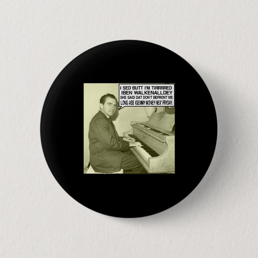Dat confronteert me niet ronde button 5,7 cm (Voorkant)