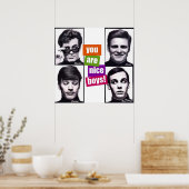 Dat ding wat je doet, zijn aardige jongens poster (Keuken)