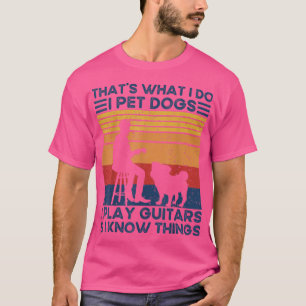 Dat doe ik als ik honden die ik gitaar speel en ik t-shirt