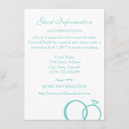 Dat doen we! Gastinformatie Informatiekaartje (Voorkant)