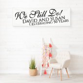 Dat doen we nog steeds. Jubileum Party Banner (Insitu)