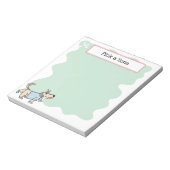 Dat Dog Life Dog Groen Notitieblok (Gedraaid)