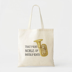 Dat Edelst van Instrumenten - Tuba Tote Bag