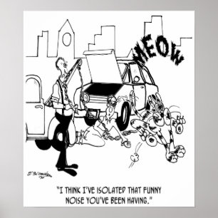 Dat grappige lawaai isoleren poster