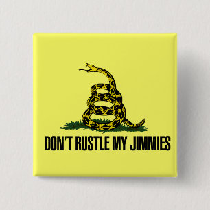 Dat heeft mijn Jimmies echt verrast. Vierkante Button 5,1 Cm
