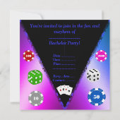 DAT HOE IK BACHELOR-INVITATIgradiënt ROL Kaart (Achterkant)